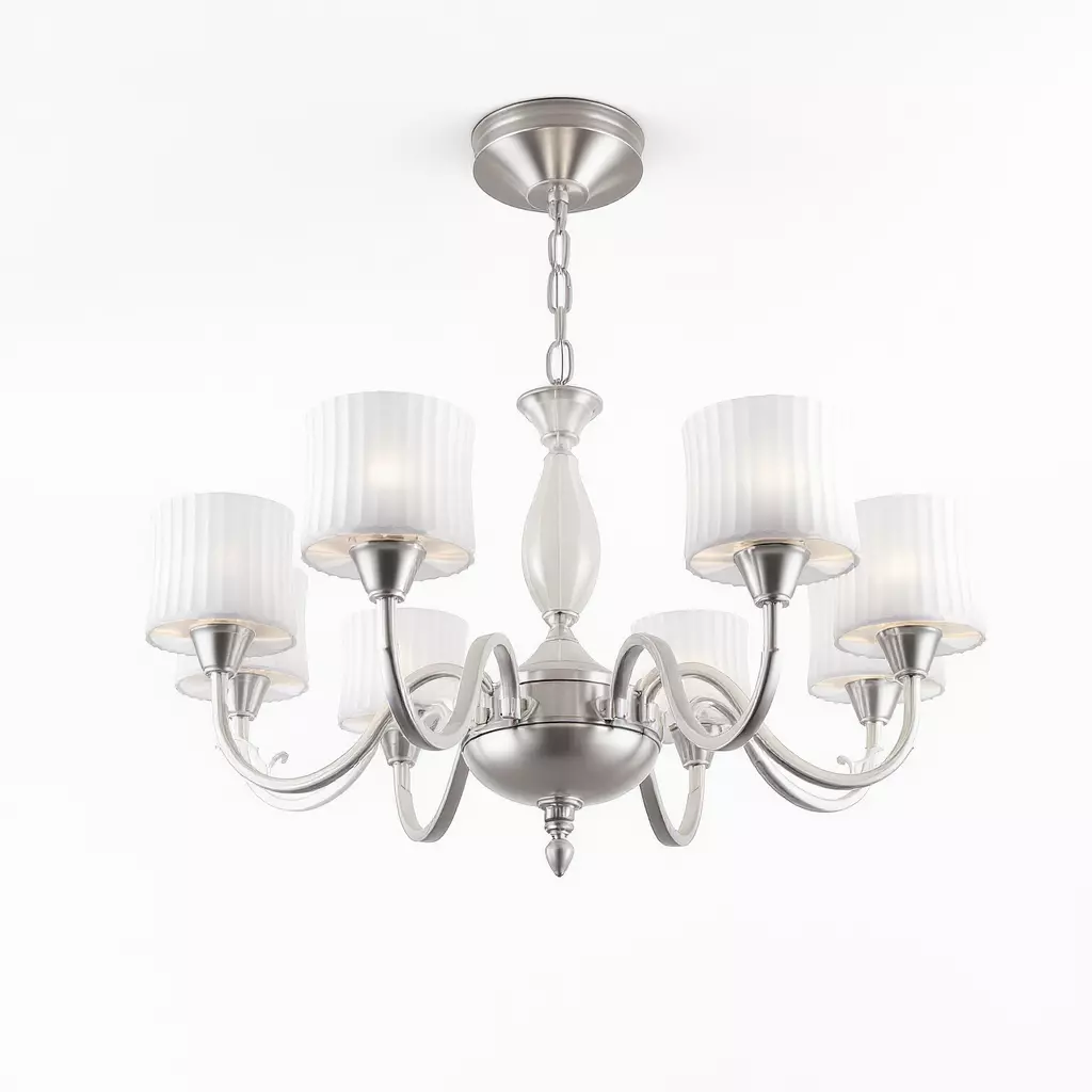 Modern Chandelier 3D model_0