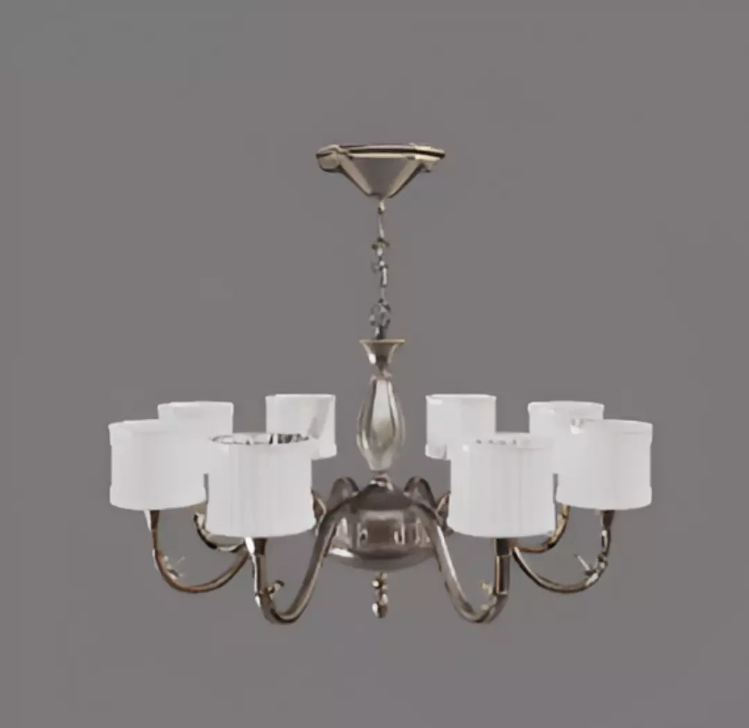 Modern Chandelier 3D model_1