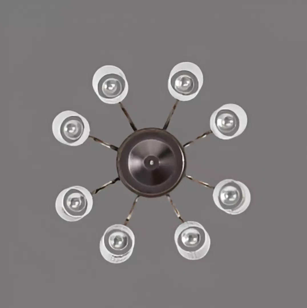 Modern Chandelier 3D model_3