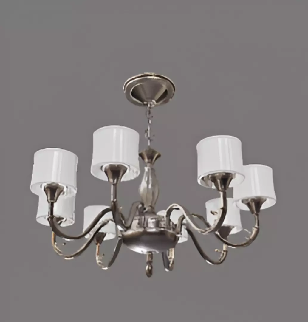 Modern Chandelier 3D model_4