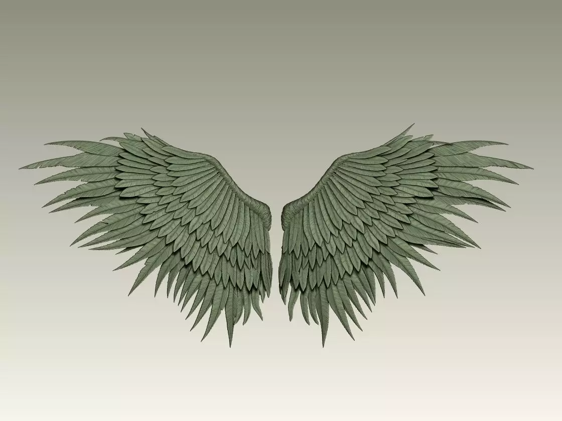 Wing Model 04 3D print model_2
