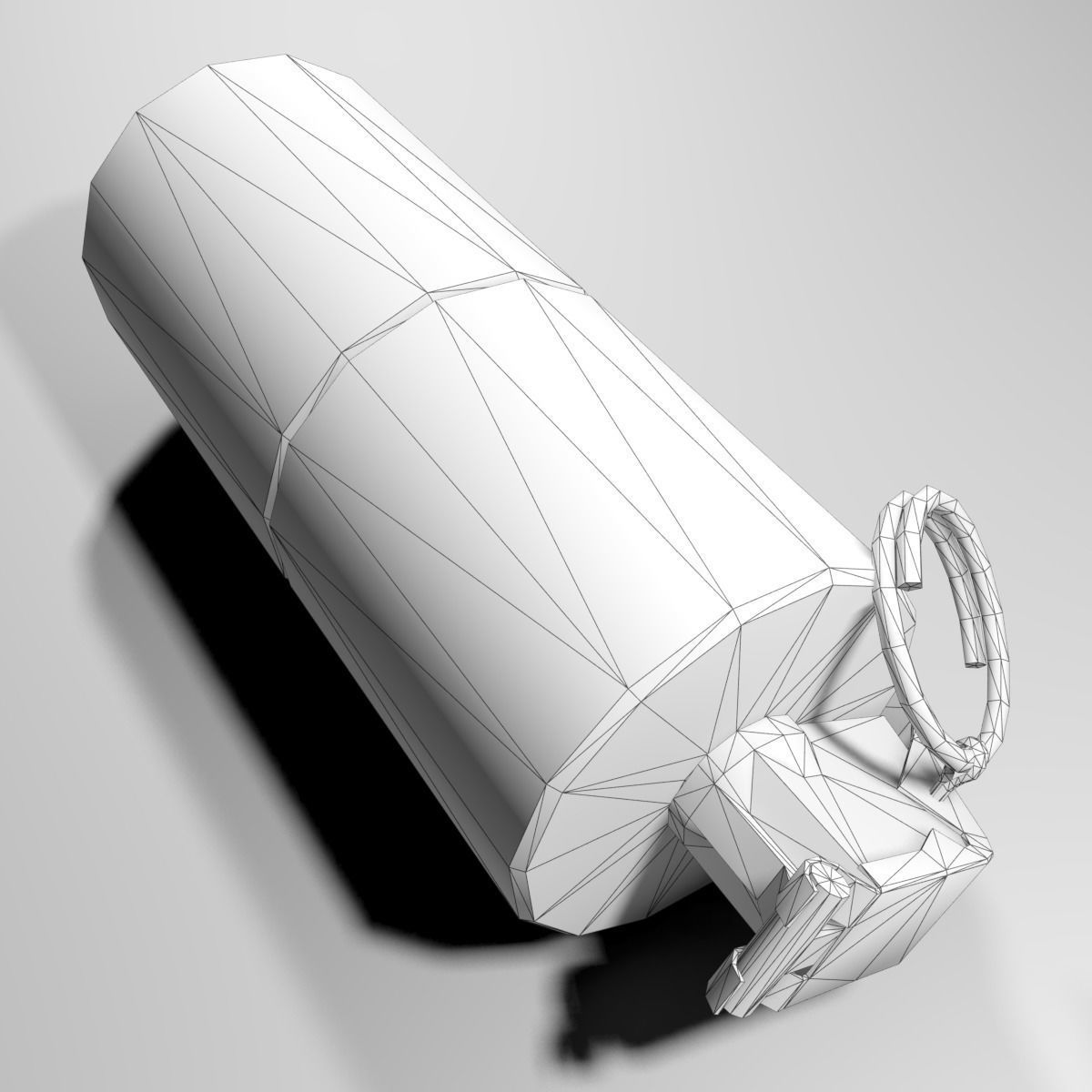 MK3A2 Concussion grenade Low-poly 3D model_19