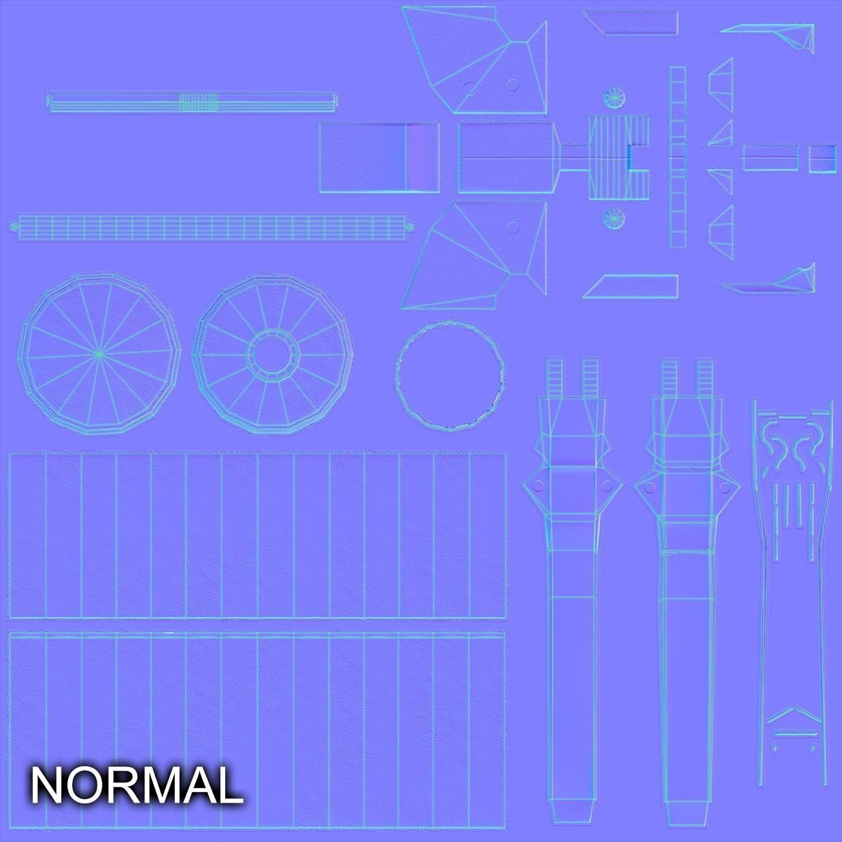 MK3A2 Concussion grenade Low-poly 3D model_21