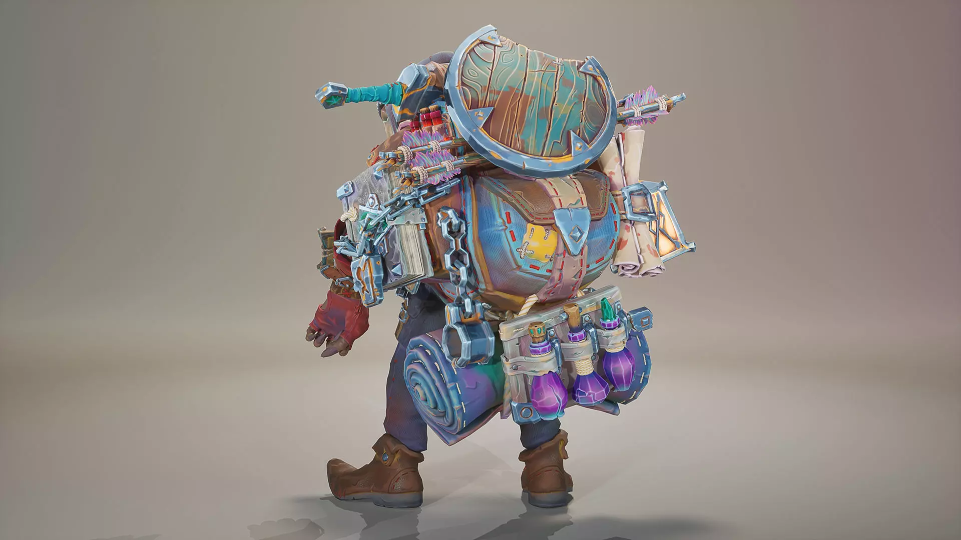 Goblin STY01 Low-poly 3D model_9