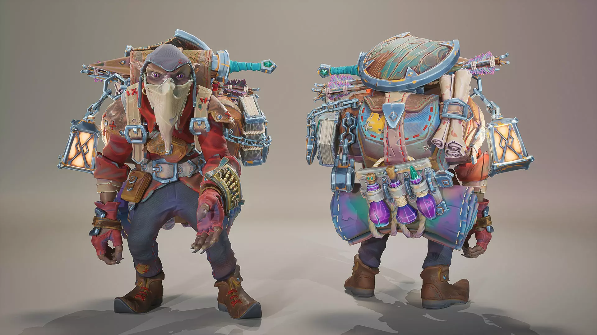 Goblin STY01 Low-poly 3D model_6