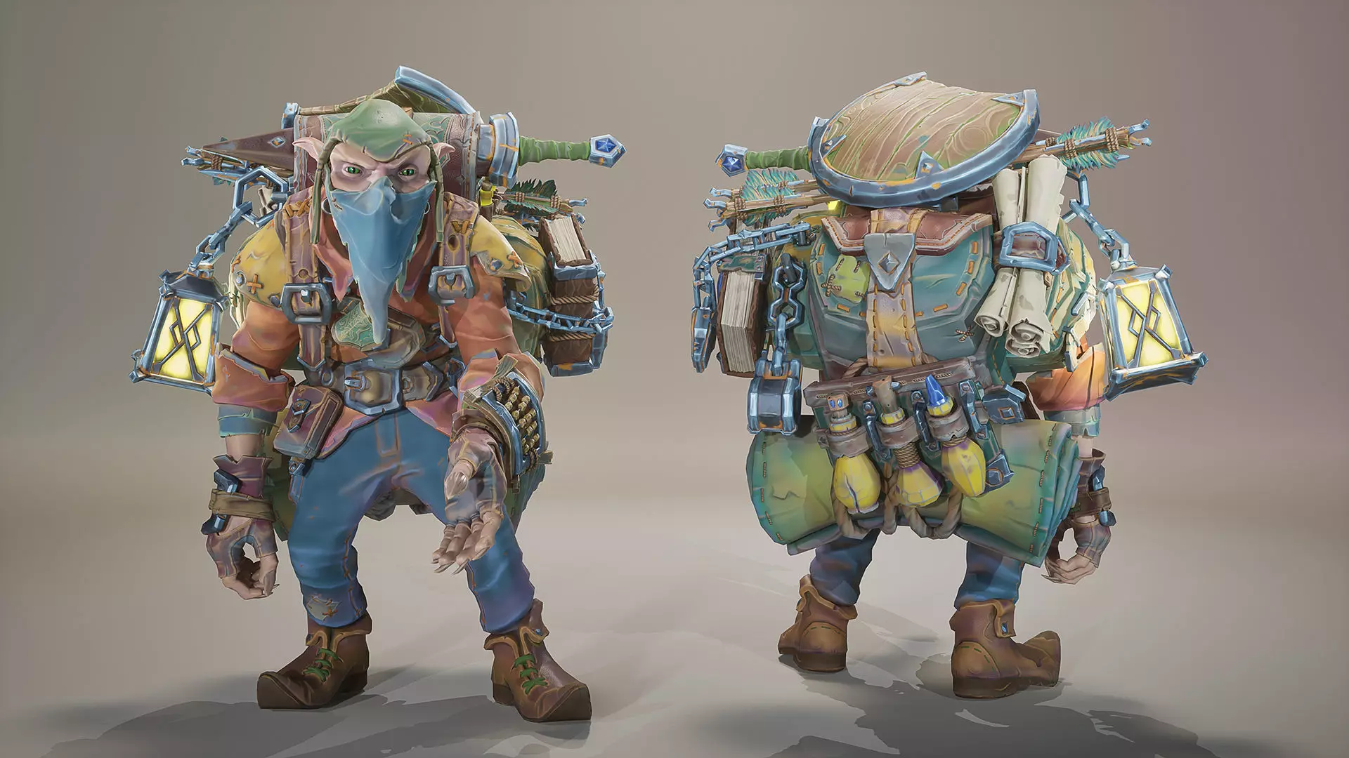 Goblin STY01 Low-poly 3D model_5