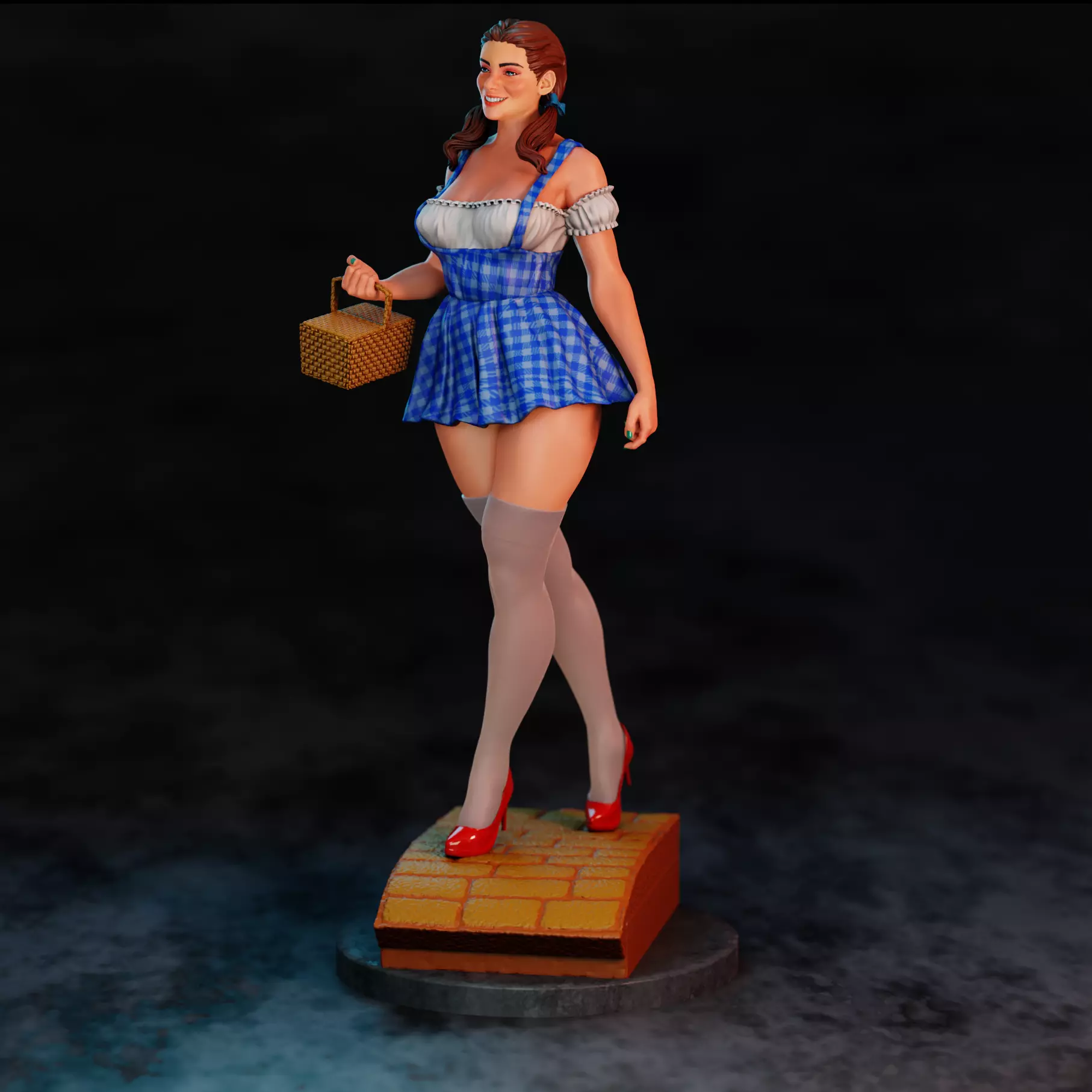 Dorothy 3D print model_7