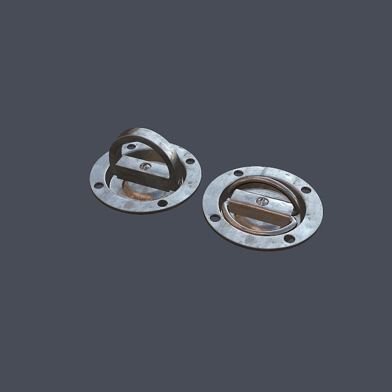 Collection of screws nuts and bolts 3D model_32
