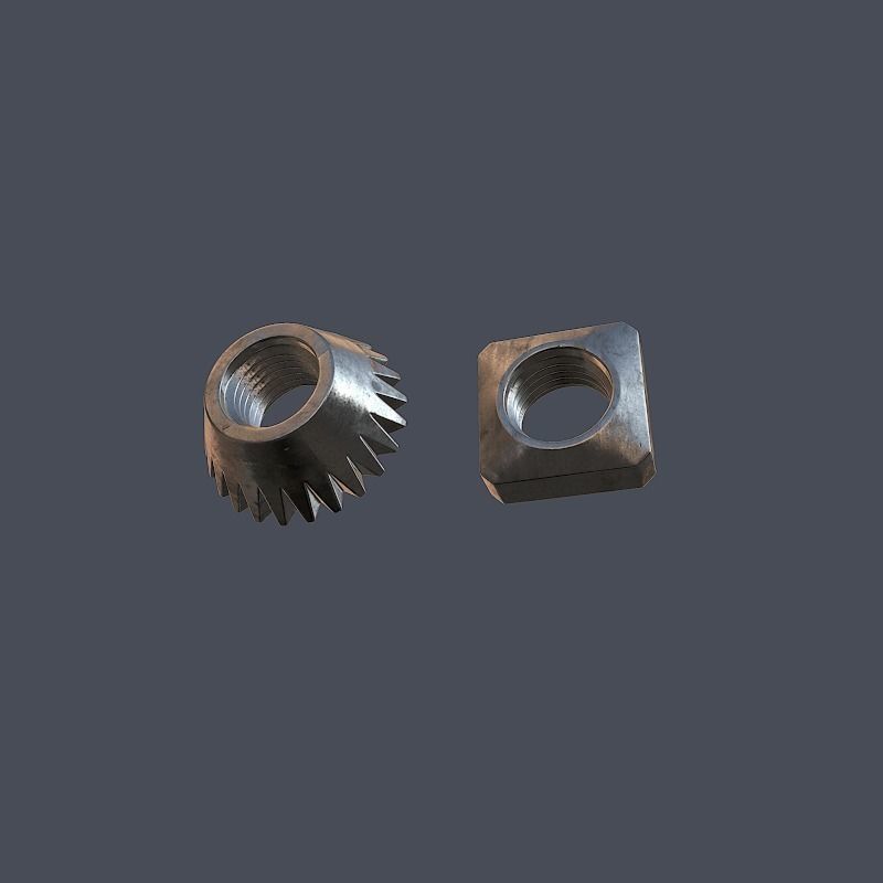 Collection of screws nuts and bolts 3D model_18