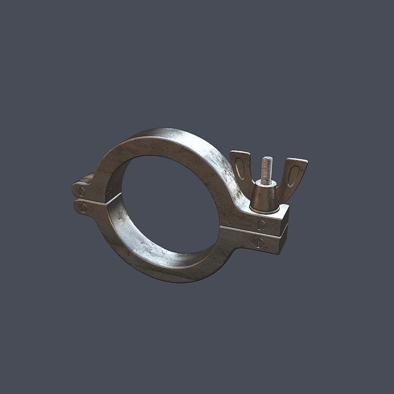 Collection of screws nuts and bolts 3D model_43