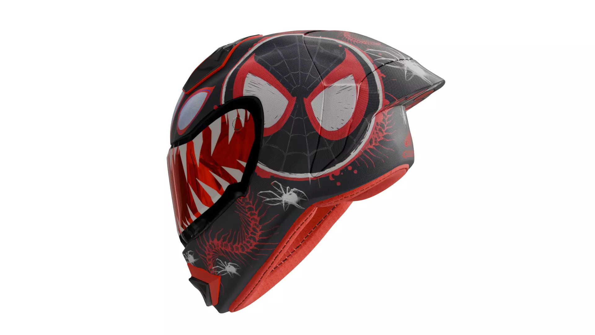 Spider Verse Helmet 3D model_21