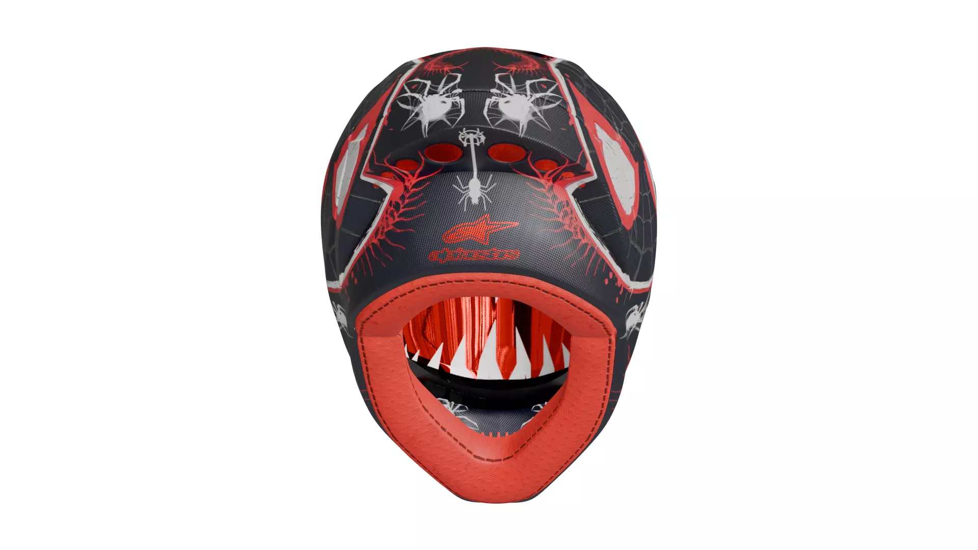 Spider Verse Helmet 3D model_27