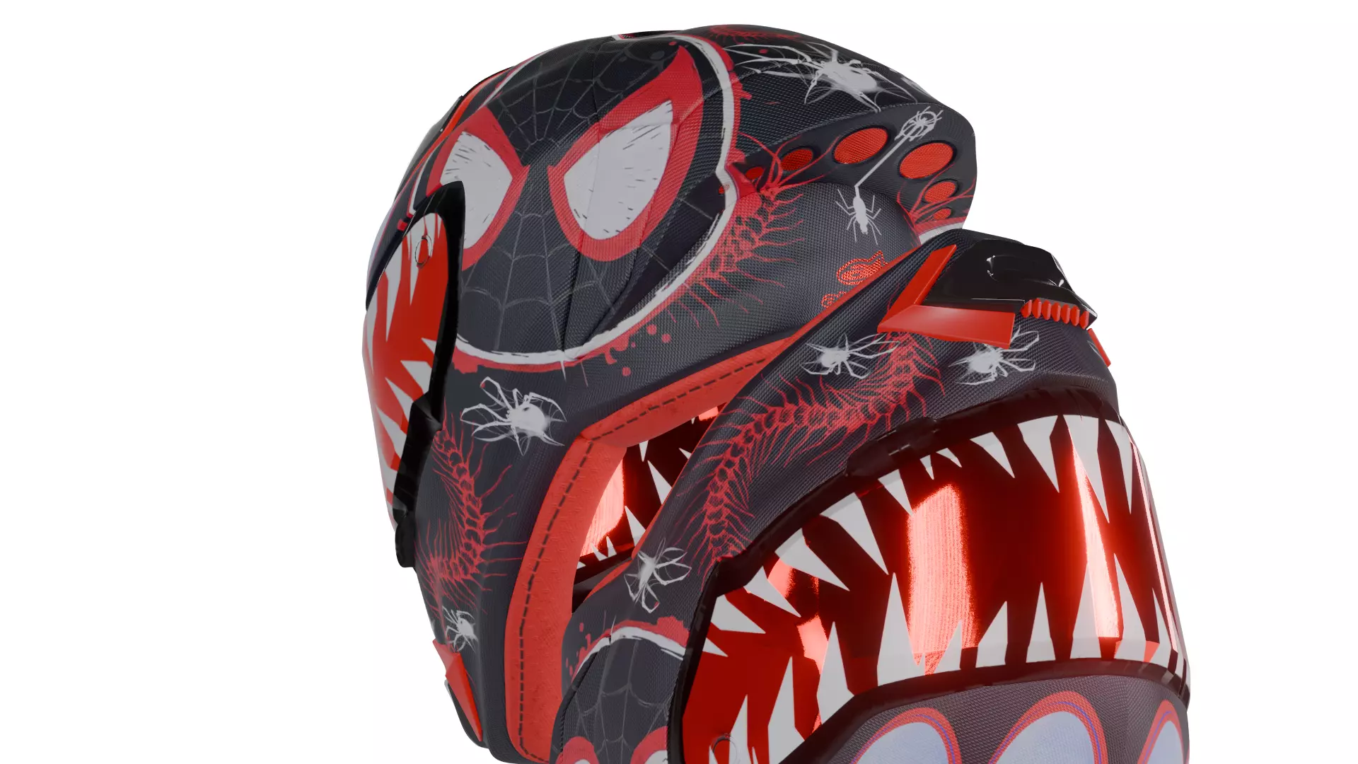 Spider Verse Helmet 3D model_99