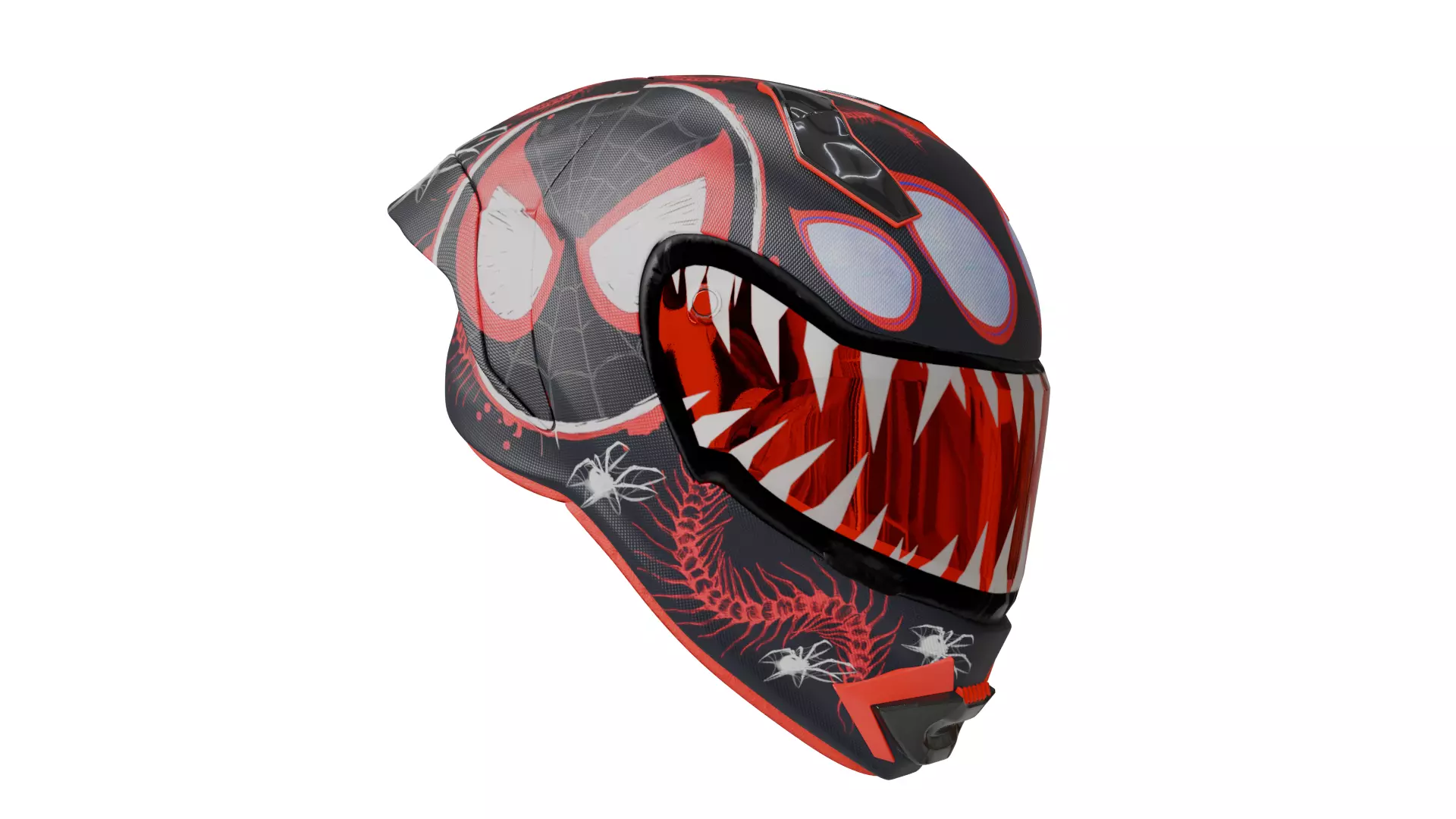 Spider Verse Helmet 3D model_42