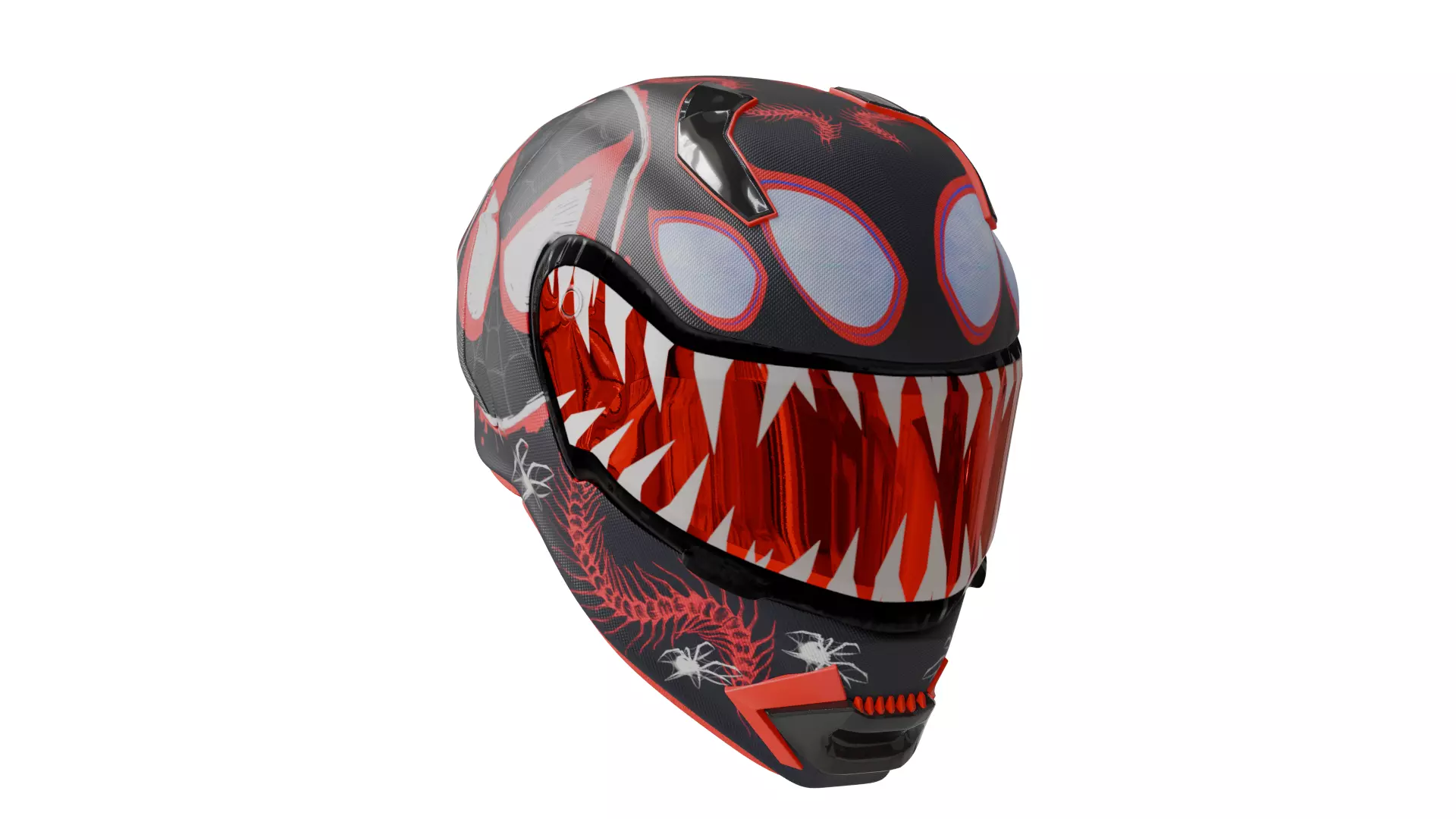 Spider Verse Helmet 3D model_46
