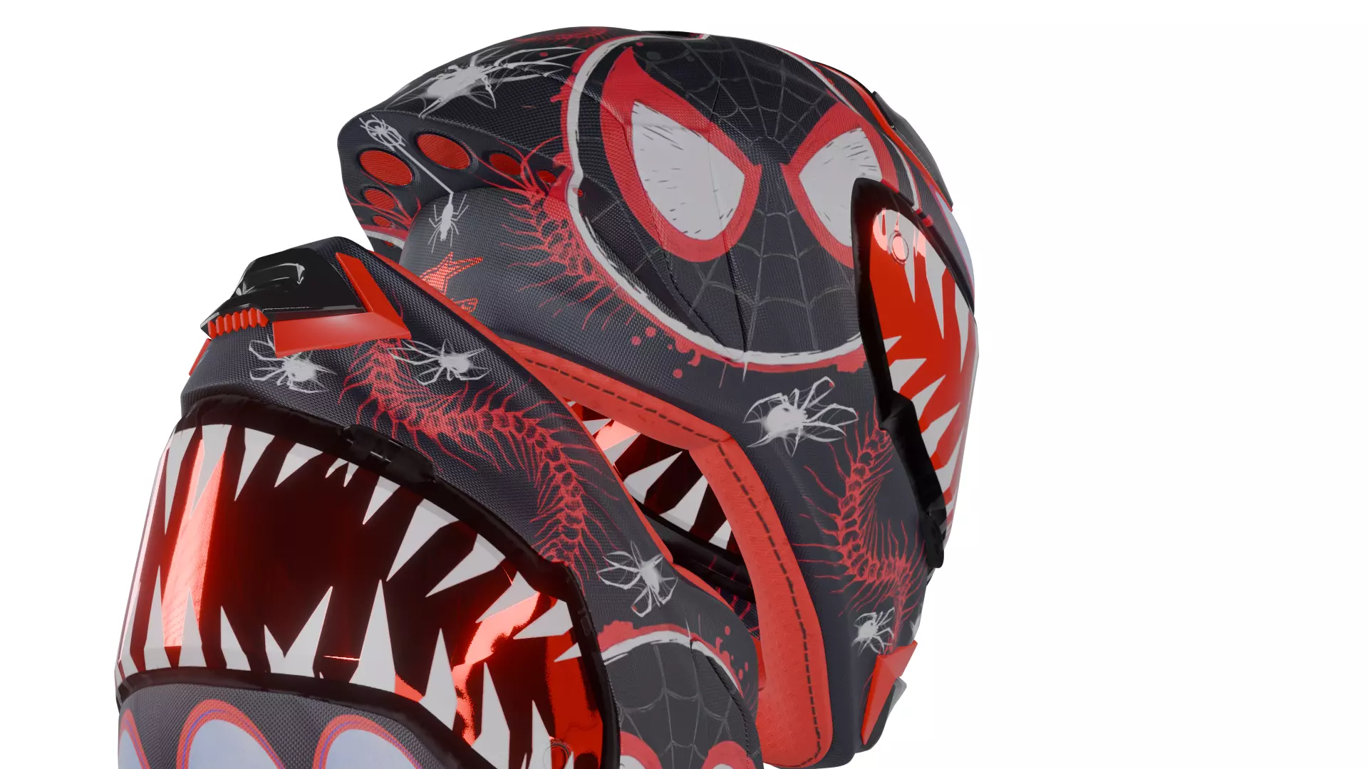 Spider Verse Helmet 3D model_106