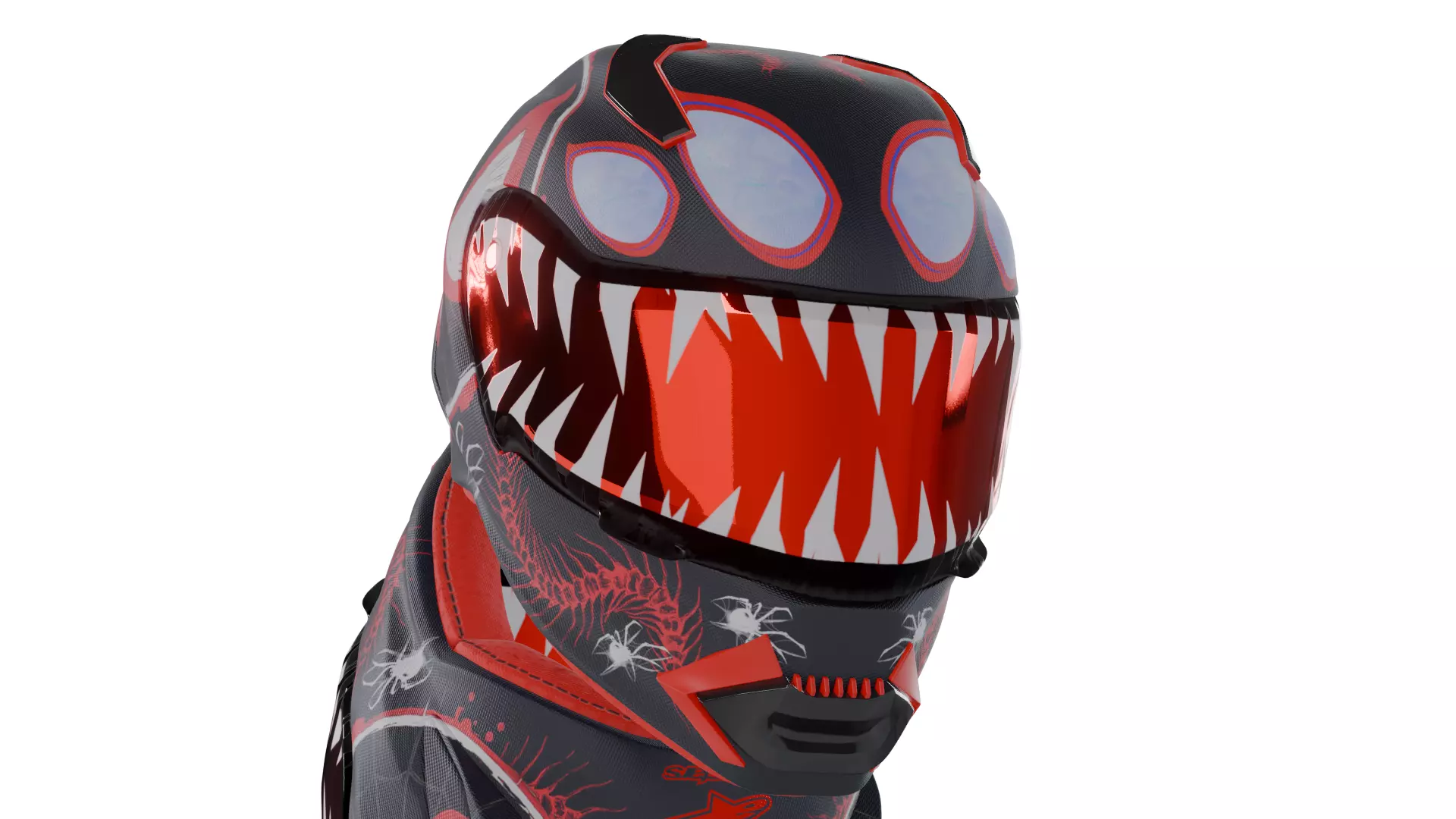 Spider Verse Helmet 3D model_85