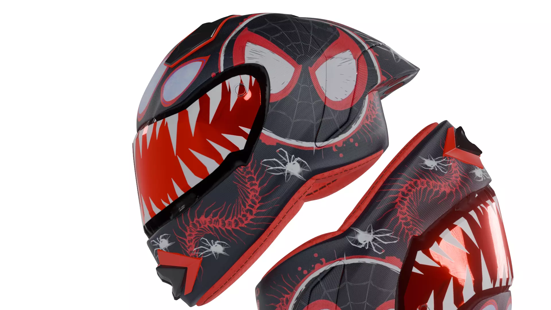 Spider Verse Helmet 3D model_88