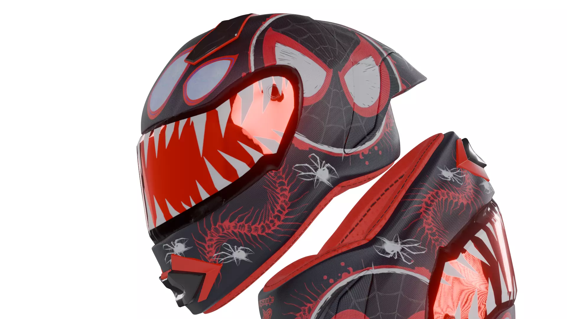 Spider Verse Helmet 3D model_94