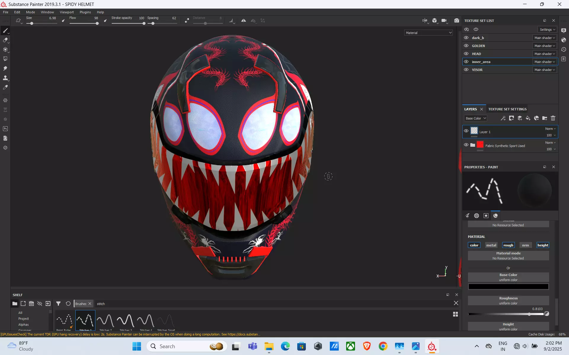 Spider Verse Helmet 3D model_10
