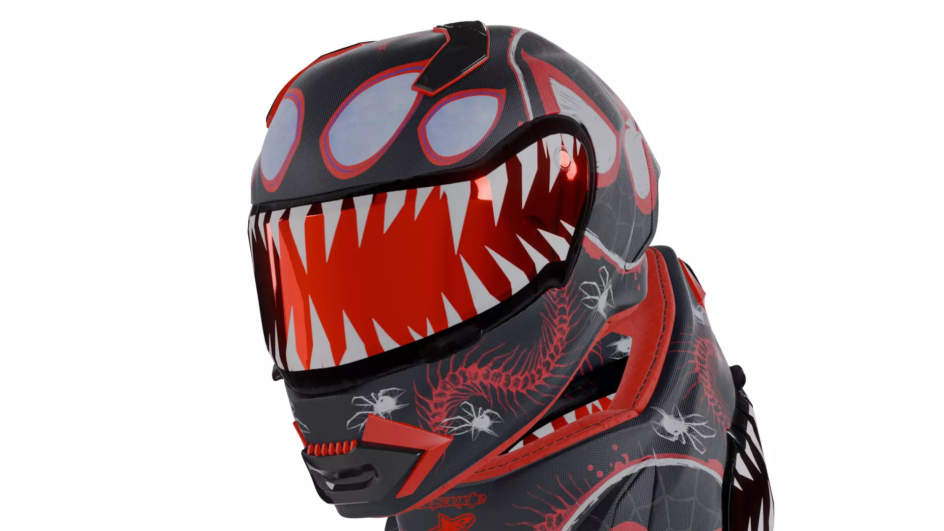 Spider Verse Helmet 3D model_87