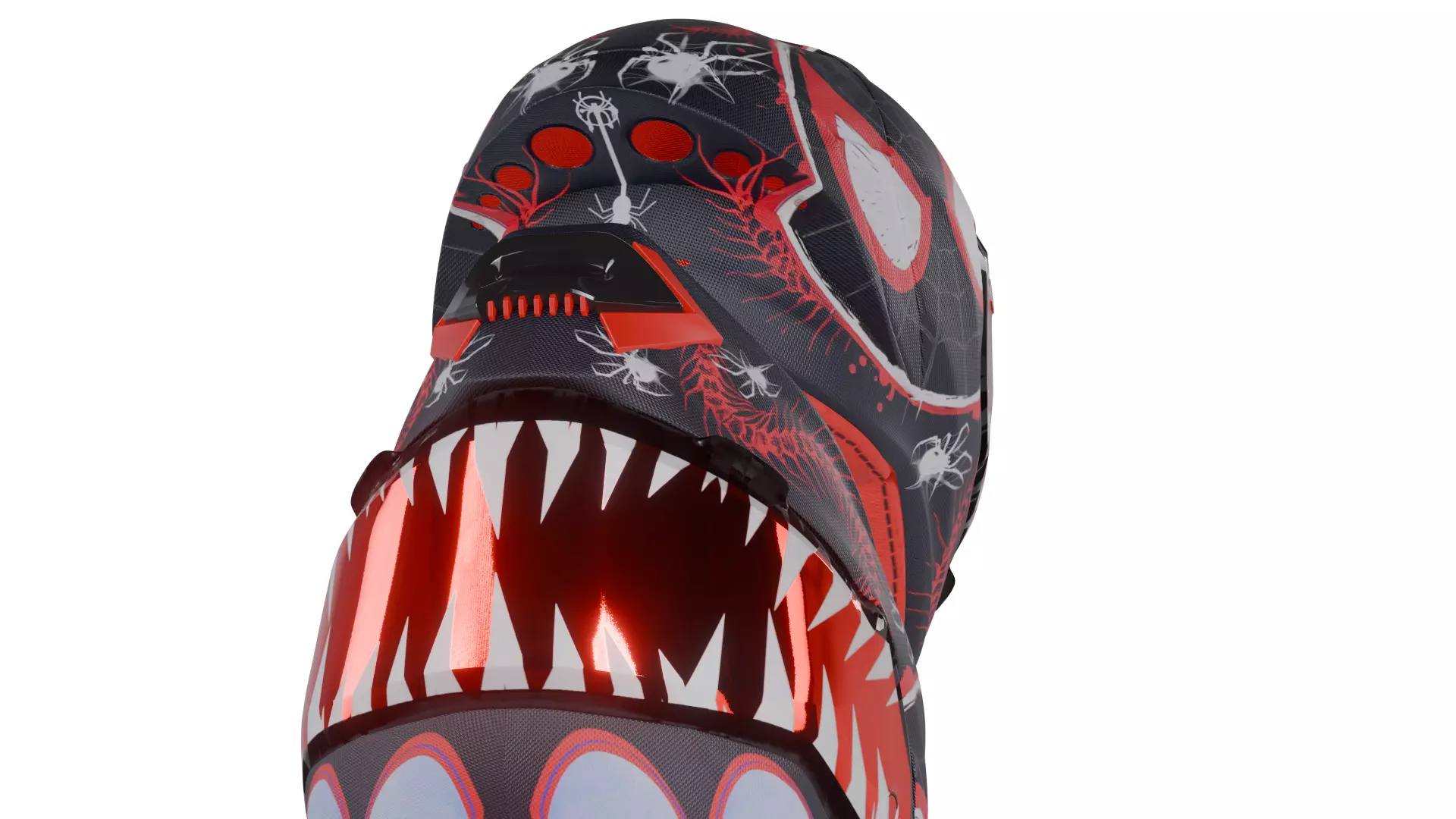 Spider Verse Helmet 3D model_100