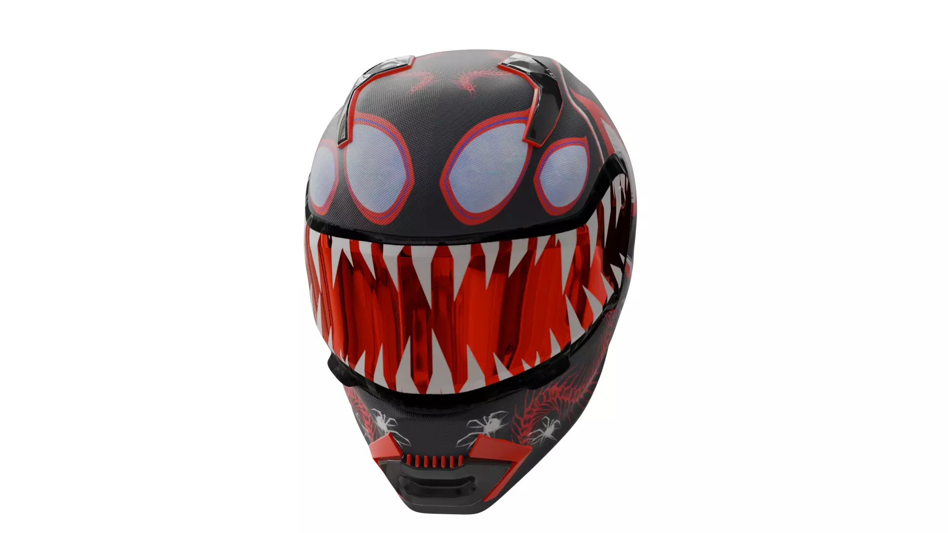 Spider Verse Helmet 3D model_18