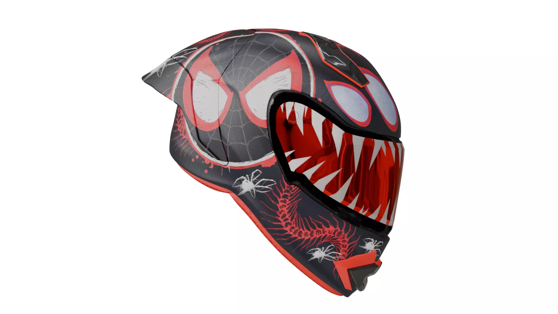 Spider Verse Helmet 3D model_44