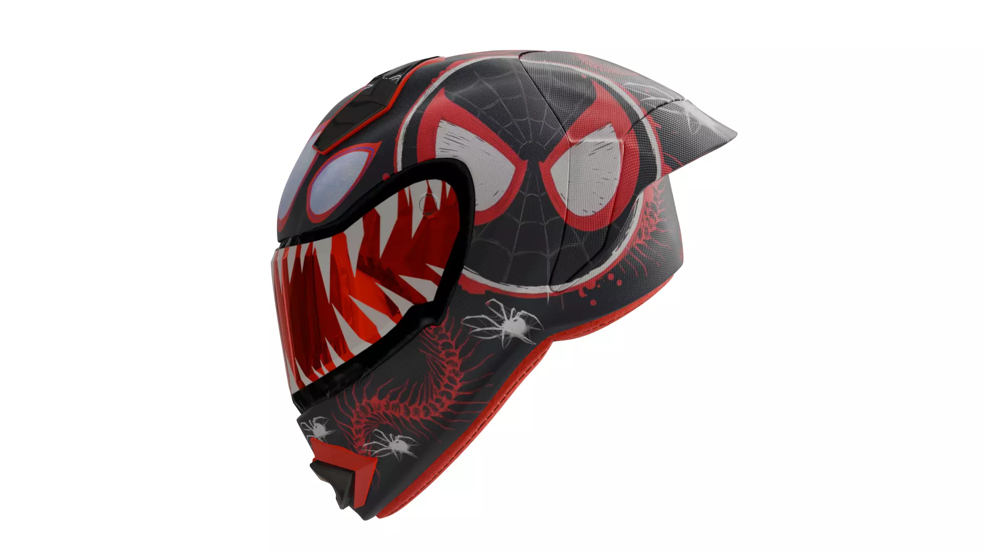Spider Verse Helmet 3D model_32