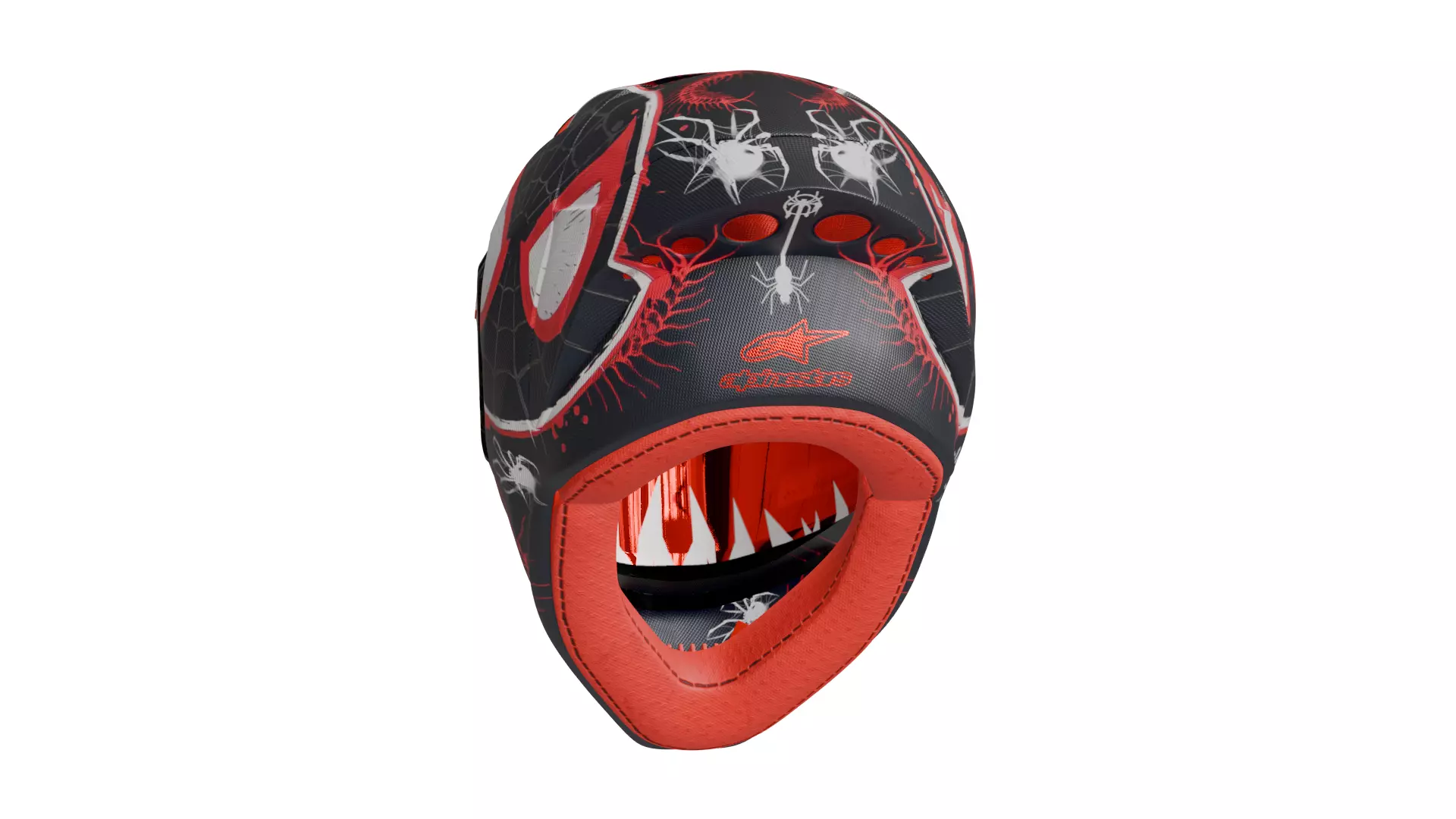 Spider Verse Helmet 3D model_31