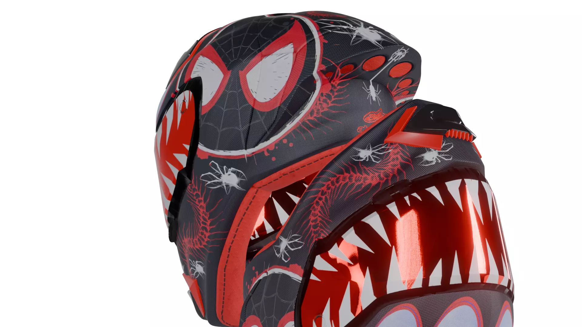 Spider Verse Helmet 3D model_102