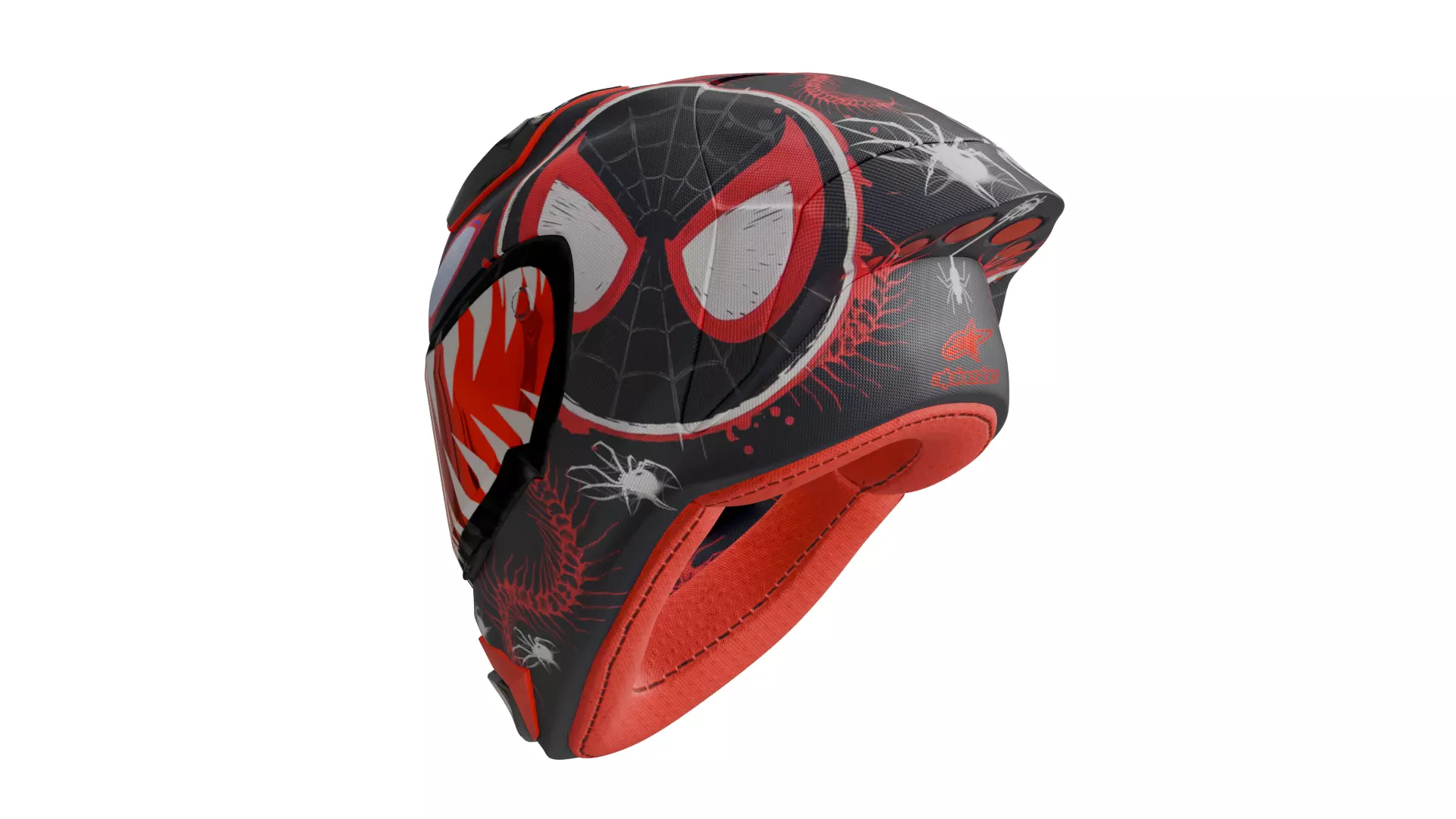 Spider Verse Helmet 3D model_24