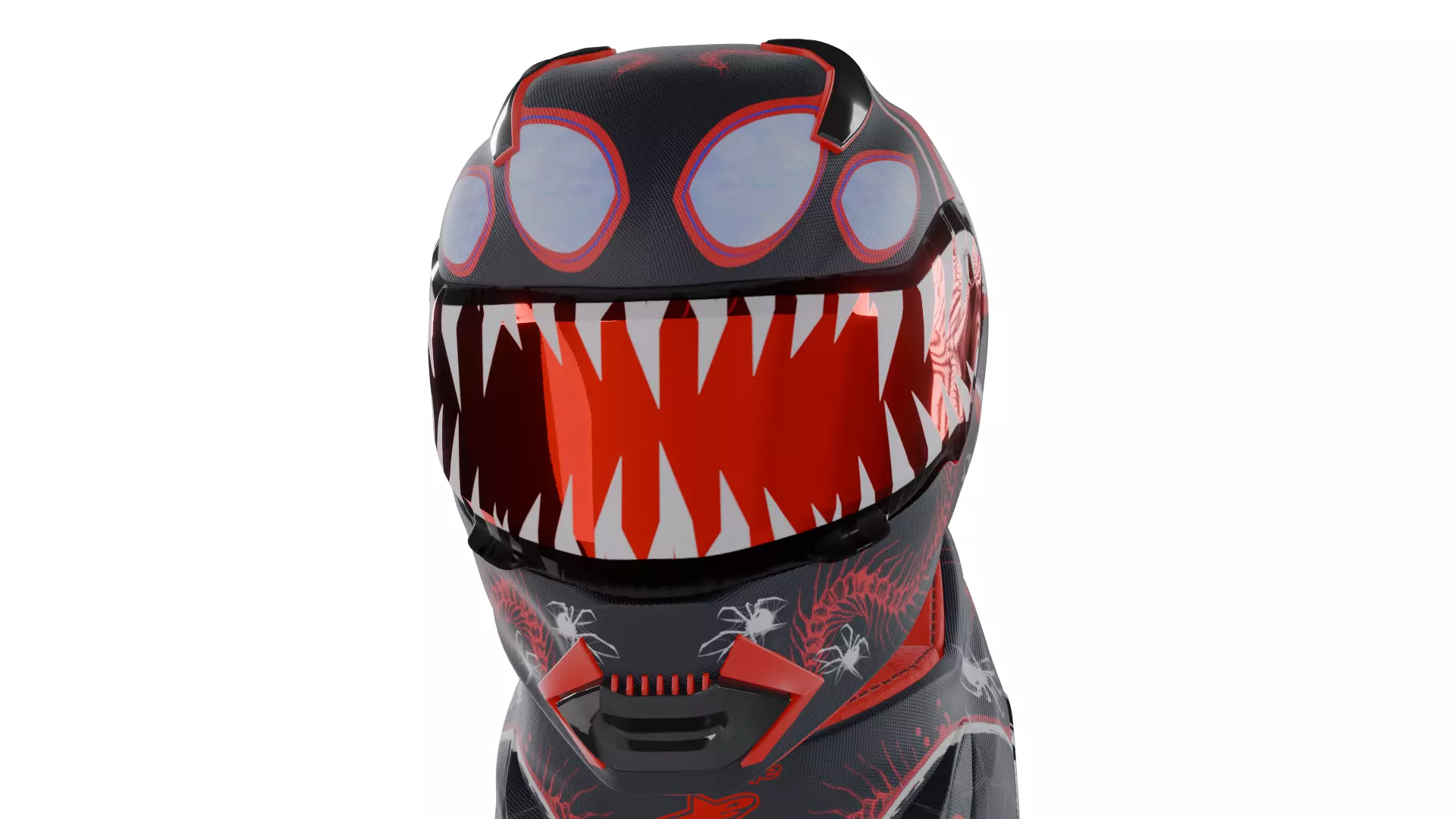 Spider Verse Helmet 3D model_83