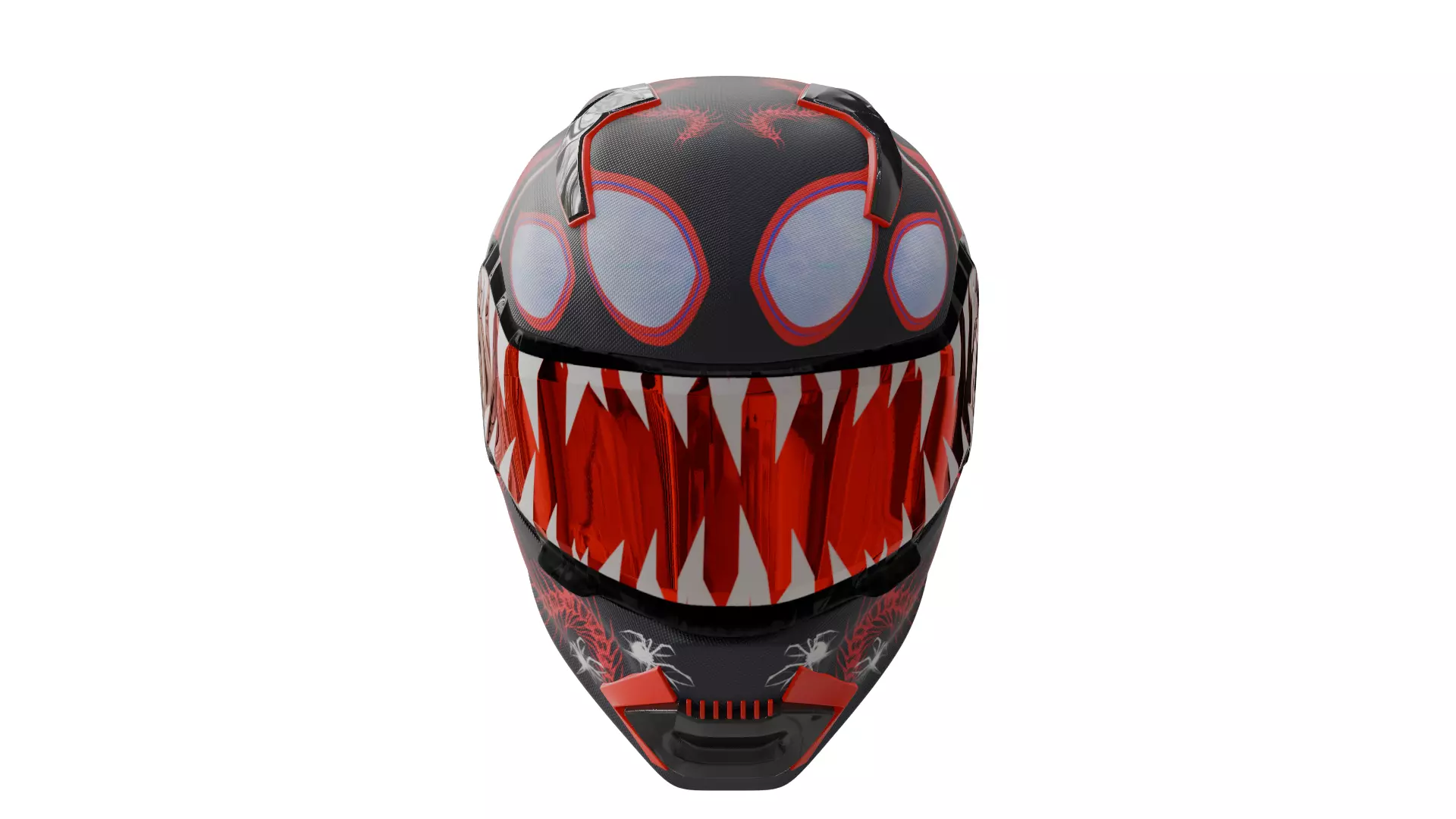 Spider Verse Helmet 3D model_14