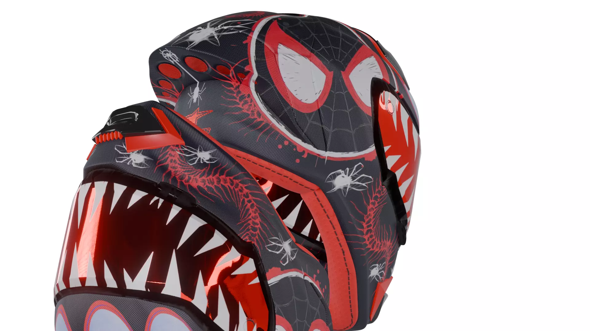 Spider Verse Helmet 3D model_105