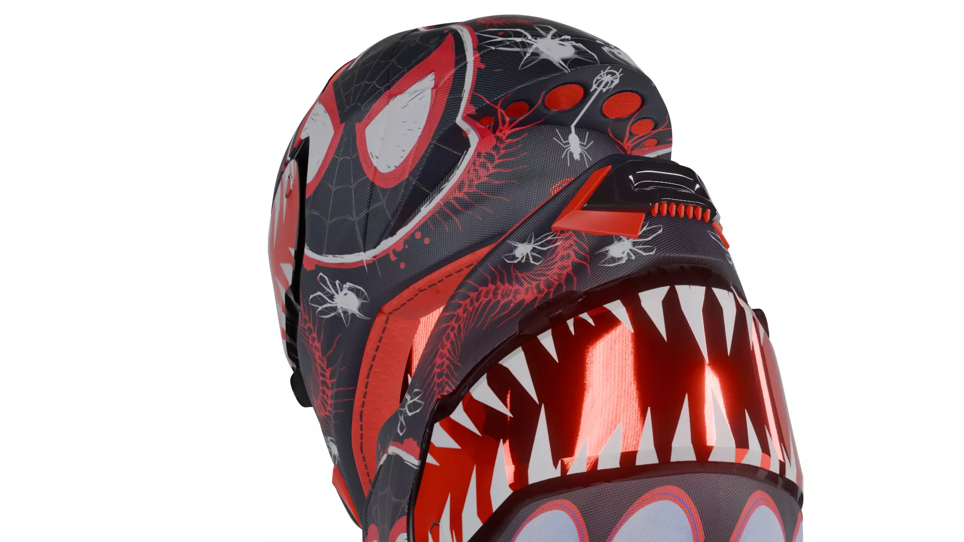 Spider Verse Helmet 3D model_98