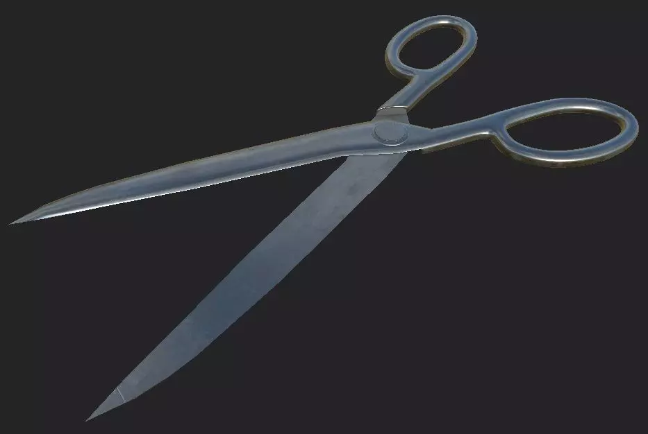 The Scissors 3D model_3