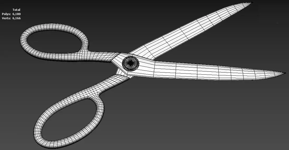 The Scissors 3D model_5