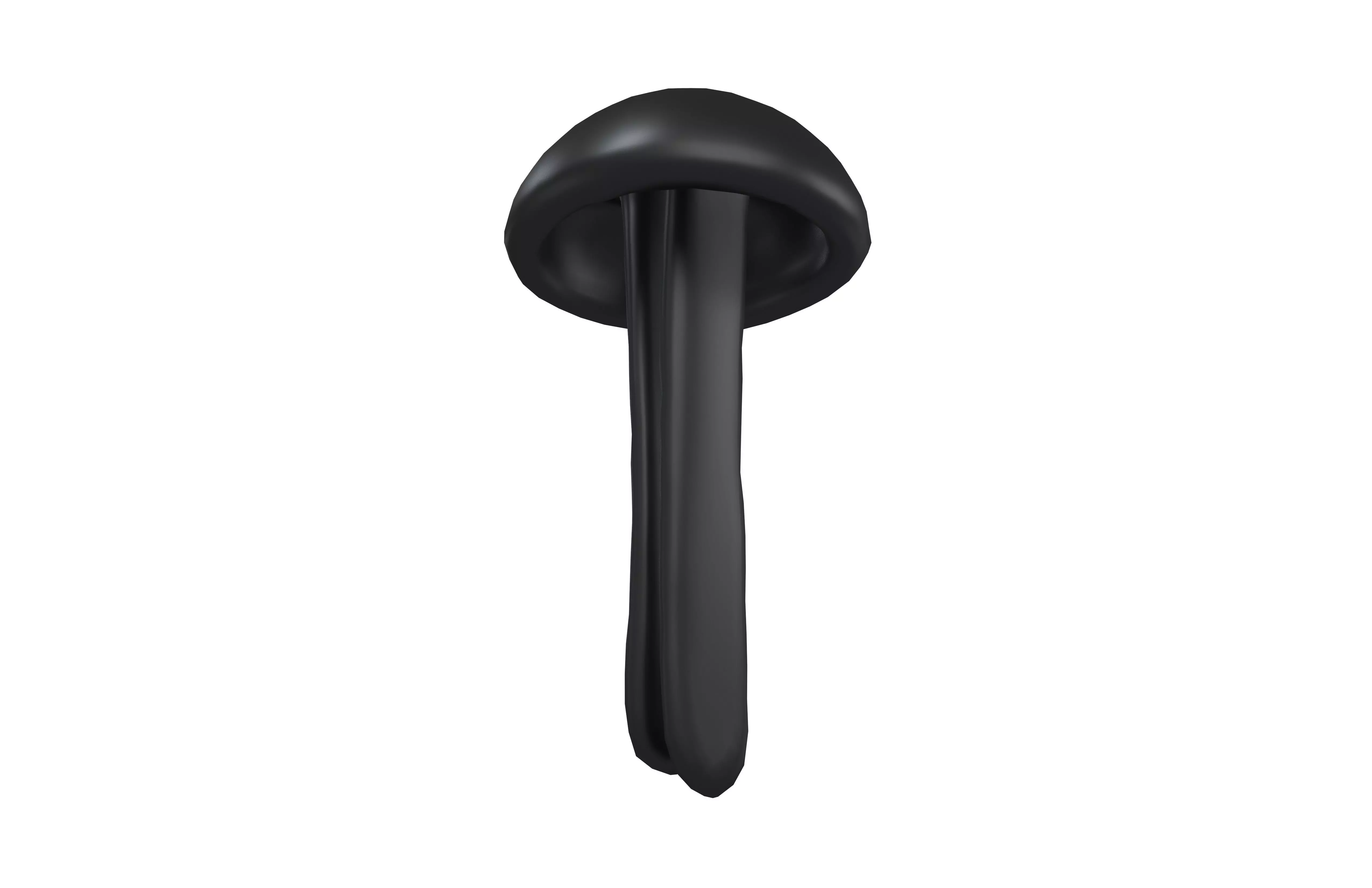 Round Head Nails v1 003 Low-poly 3D model_1