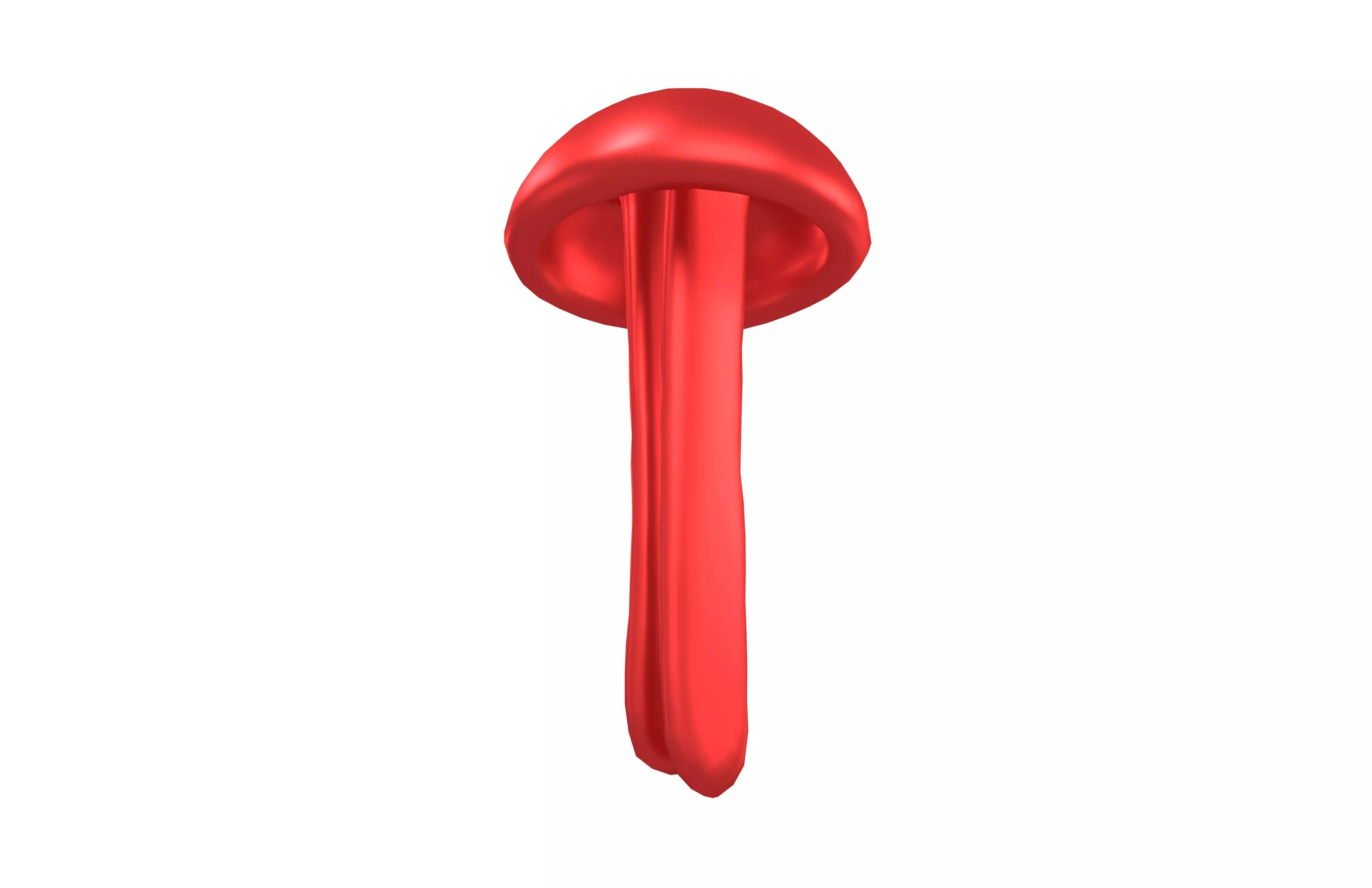 Round Head Nails v1 004 Low-poly 3D model_3