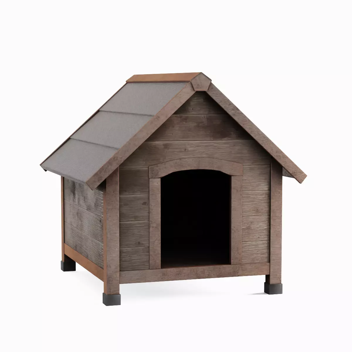 Doghouse 06 Low-poly 3D model_2