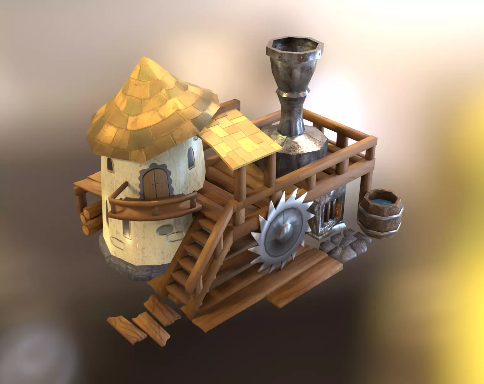 Game ready model Free 3D model