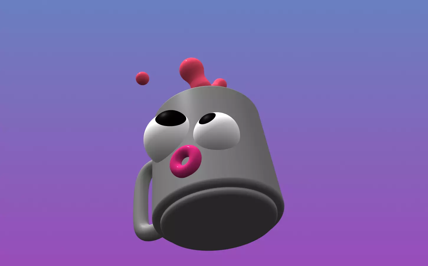 Oops Mug is Falling 3D model_21