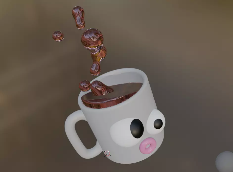 Oops Mug is Falling 3D model_17