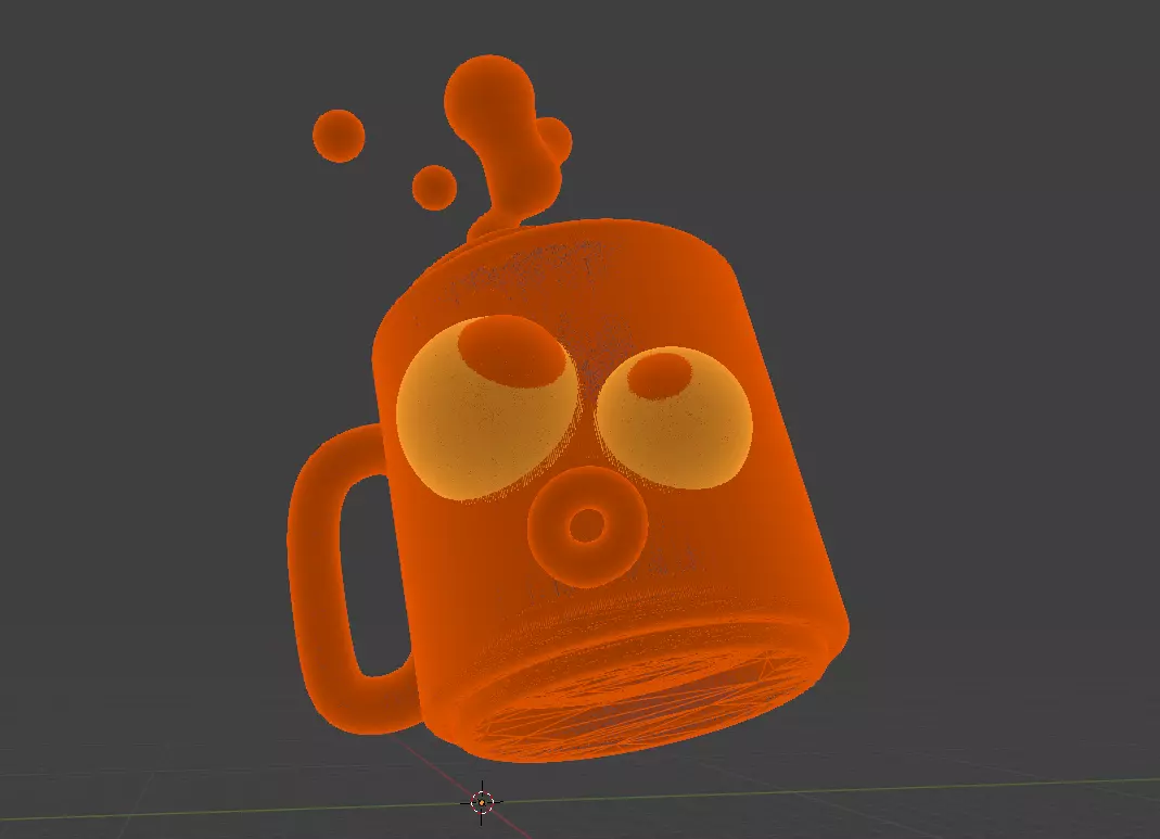 Oops Mug is Falling 3D model_12