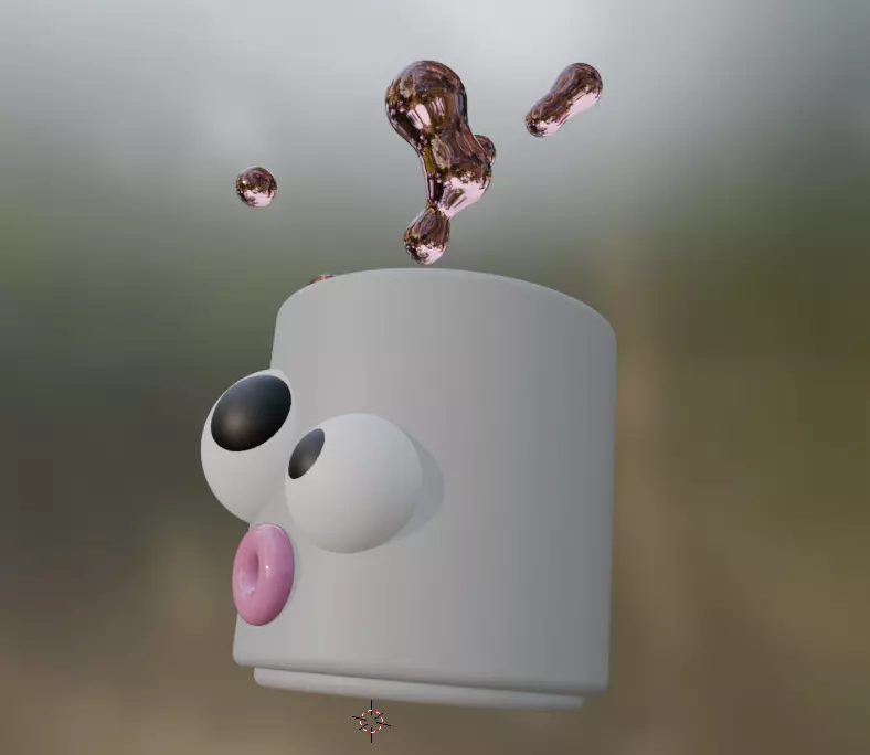 Oops Mug is Falling 3D model_16