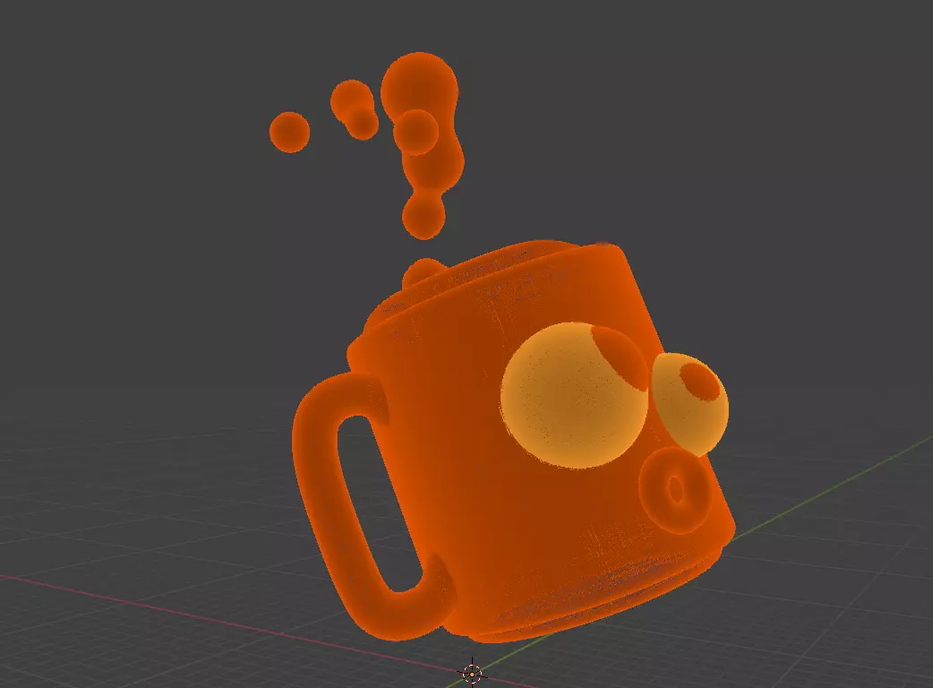 Oops Mug is Falling 3D model_11