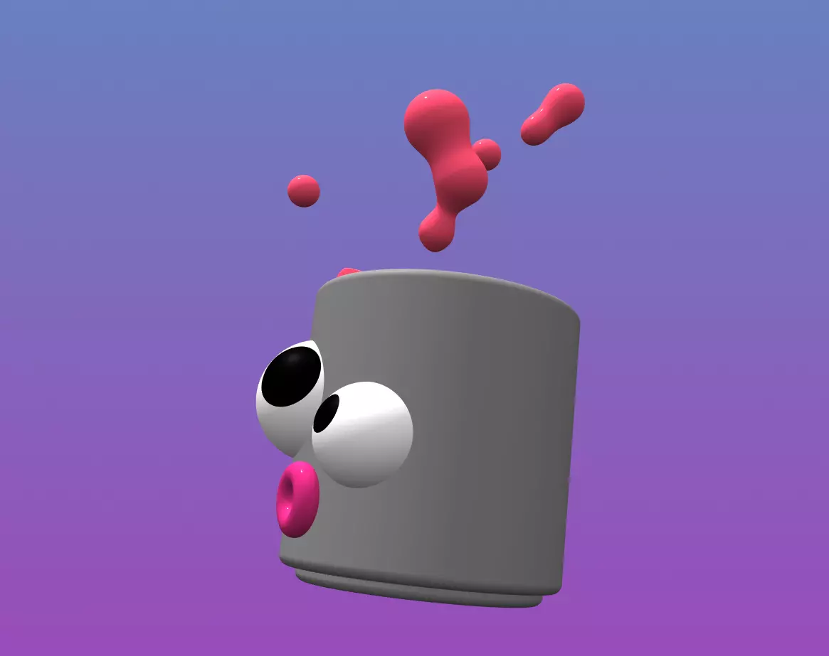 Oops Mug is Falling 3D model_19