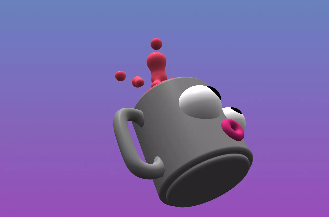 Oops Mug is Falling 3D model_22