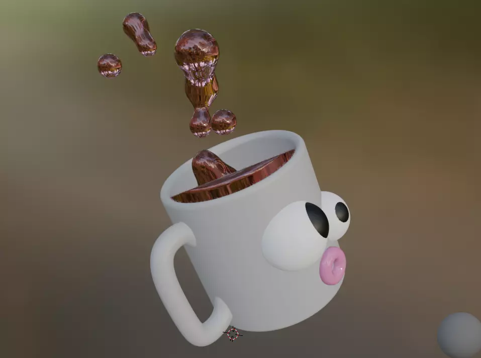 Oops Mug is Falling 3D model_14
